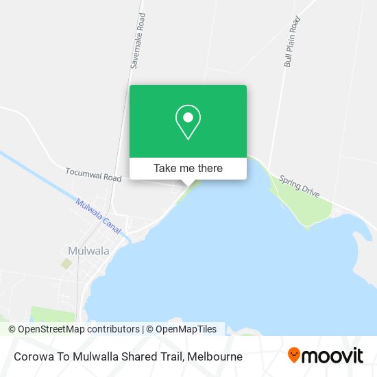 Corowa To Mulwalla Shared Trail map