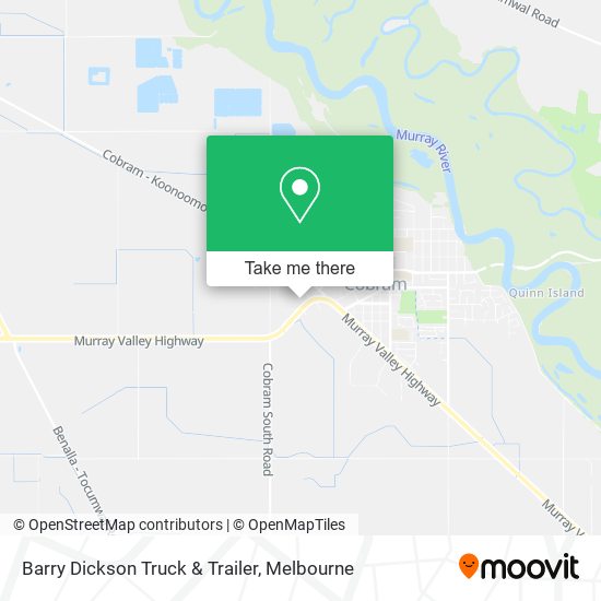 Barry Dickson Truck & Trailer map