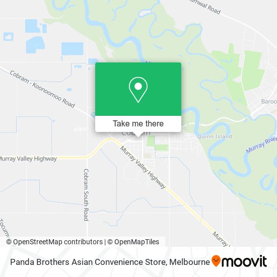 Panda Brothers Asian Convenience Store map