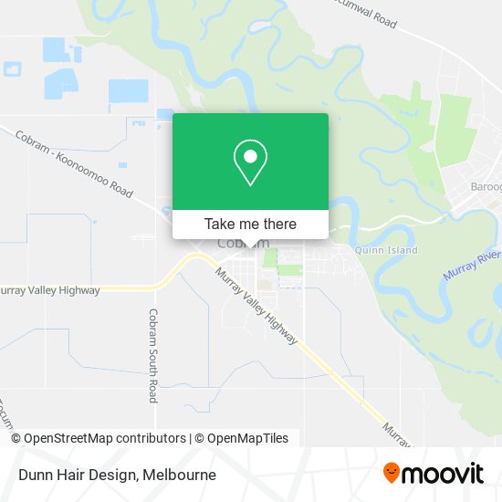 Dunn Hair Design map