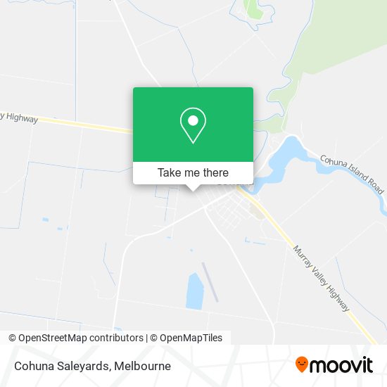 Cohuna Saleyards map