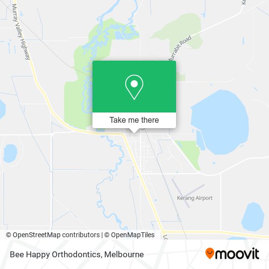 Bee Happy Orthodontics map