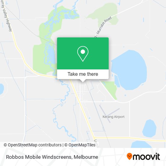 Robbos Mobile Windscreens map
