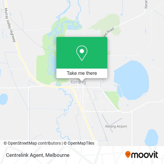 Centrelink Agent map