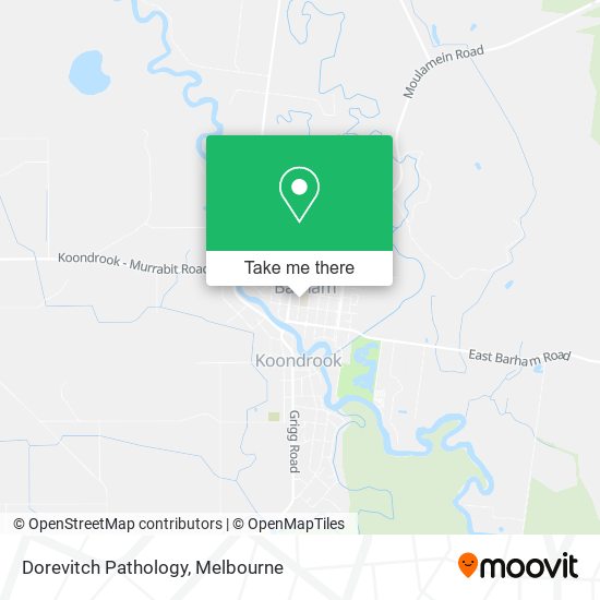 Dorevitch Pathology map
