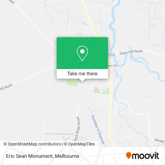 Eric Sean Monument map
