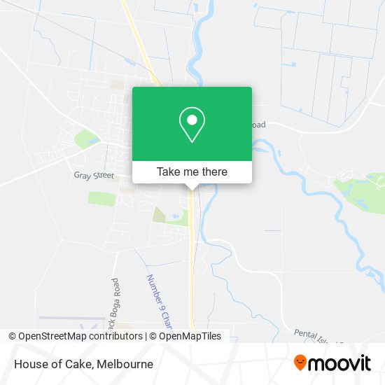 House of Cake map