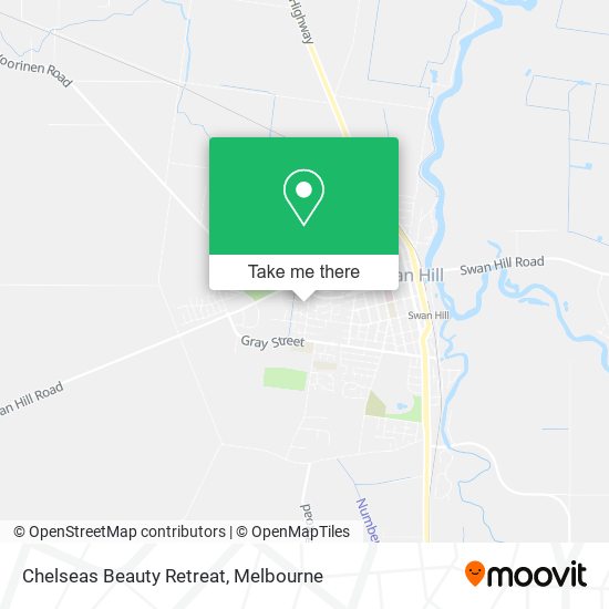 Chelseas Beauty Retreat map