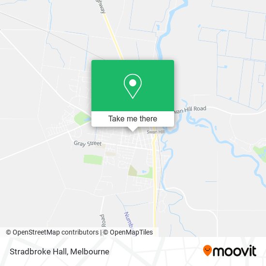 Stradbroke Hall map