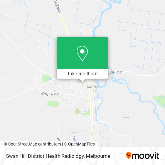 Swan Hill District Health Radiology map