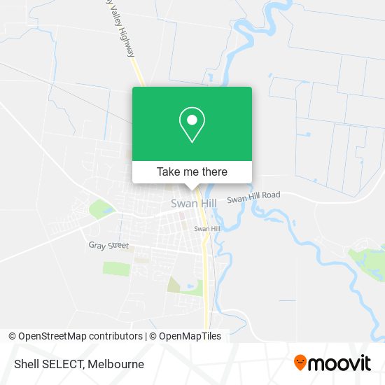 Shell SELECT map