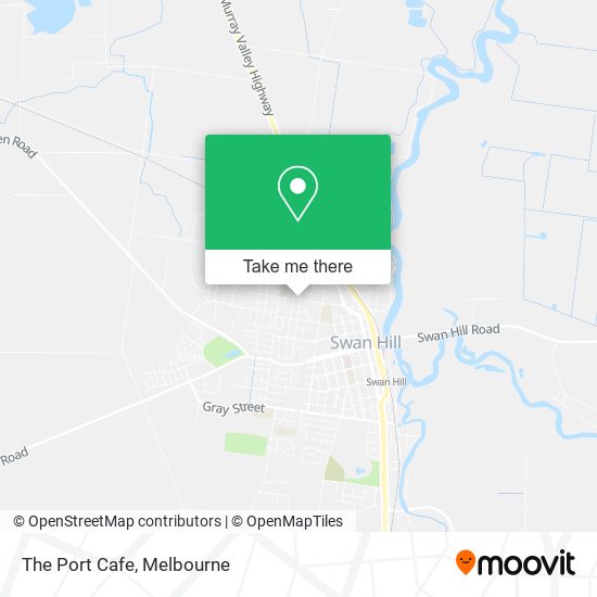 The Port Cafe map