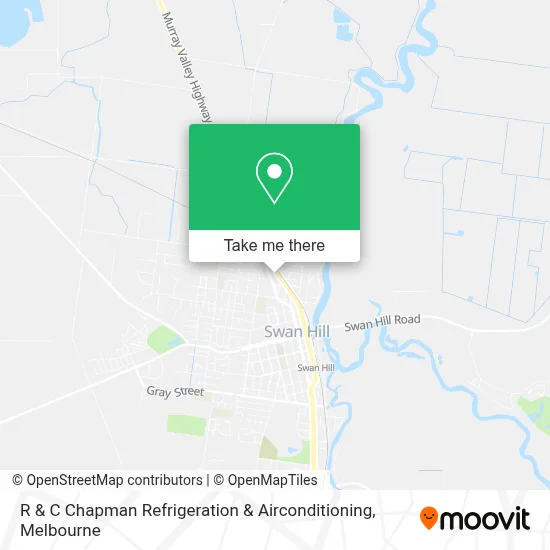 R & C Chapman Refrigeration & Airconditioning map