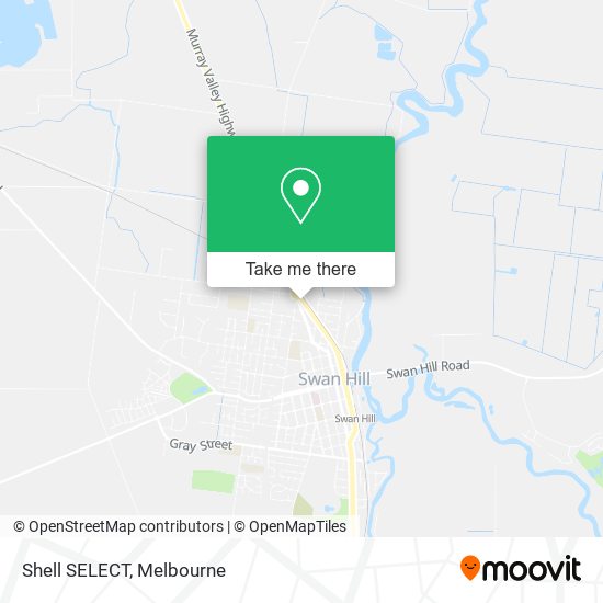 Shell SELECT map