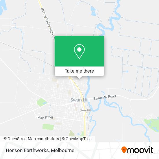 Henson Earthworks map