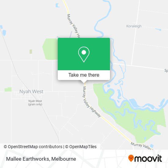 Mallee Earthworks map