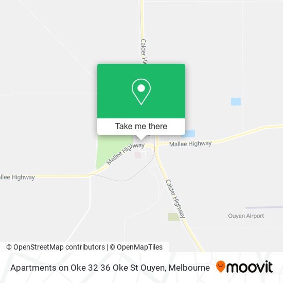 Apartments on Oke 32 36 Oke St Ouyen map