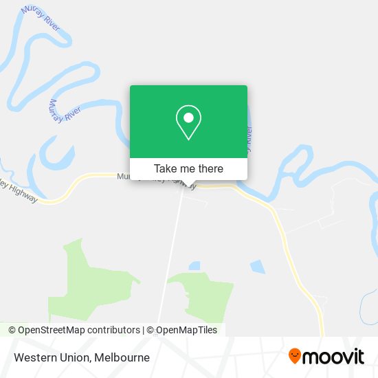 Western Union map