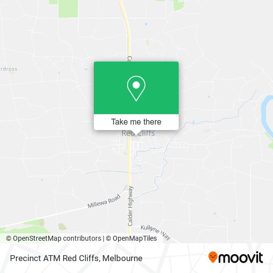 Precinct ATM Red Cliffs map