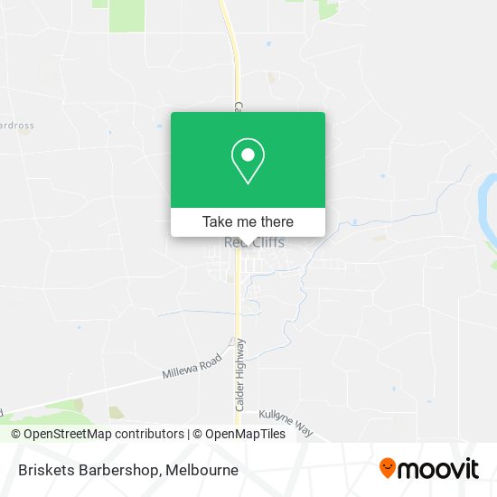 Briskets Barbershop map