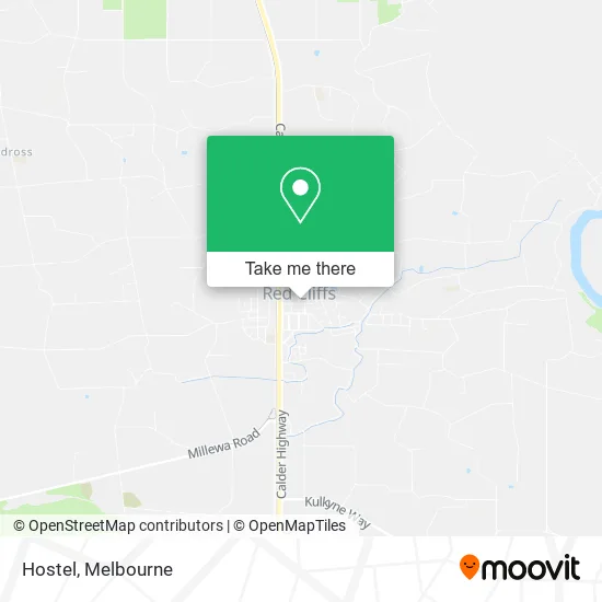 Hostel map