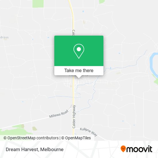 Dream Harvest map