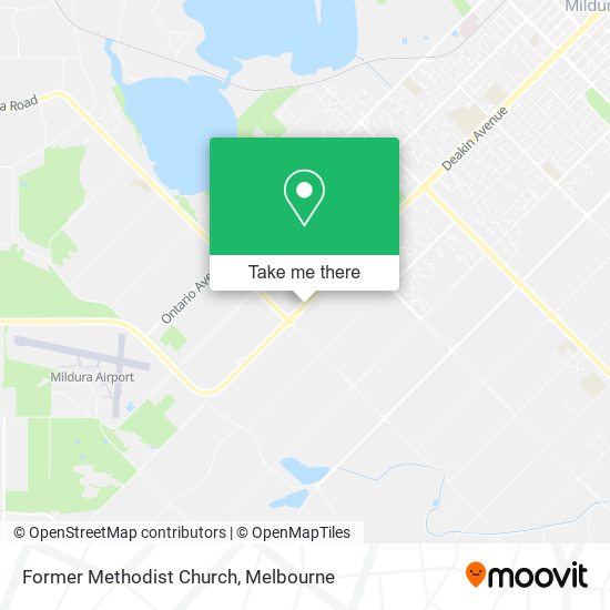 Former Methodist Church map
