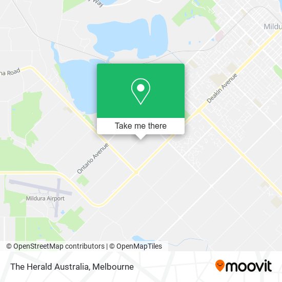 The Herald Australia map