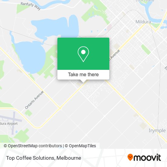 Top Coffee Solutions map