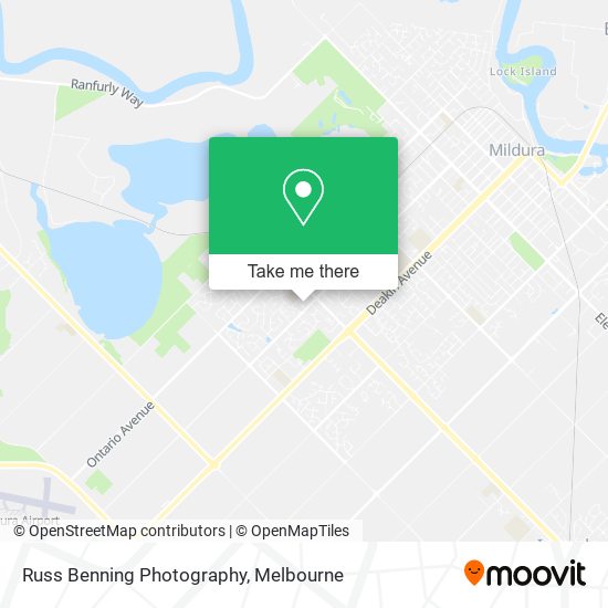 Russ Benning Photography map