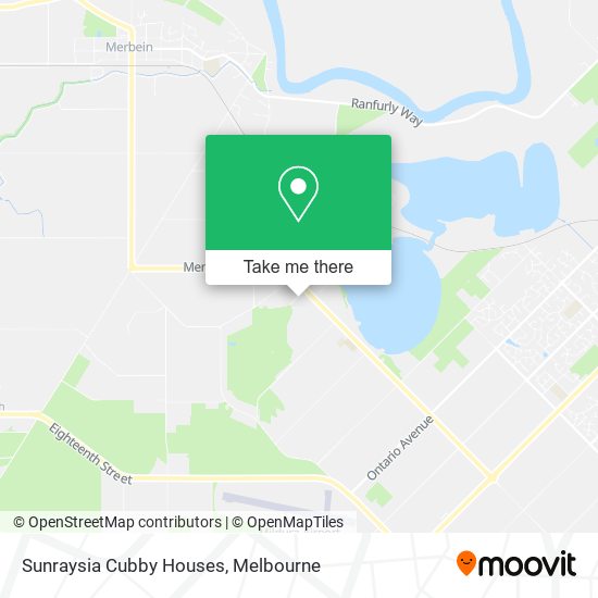 Sunraysia Cubby Houses map
