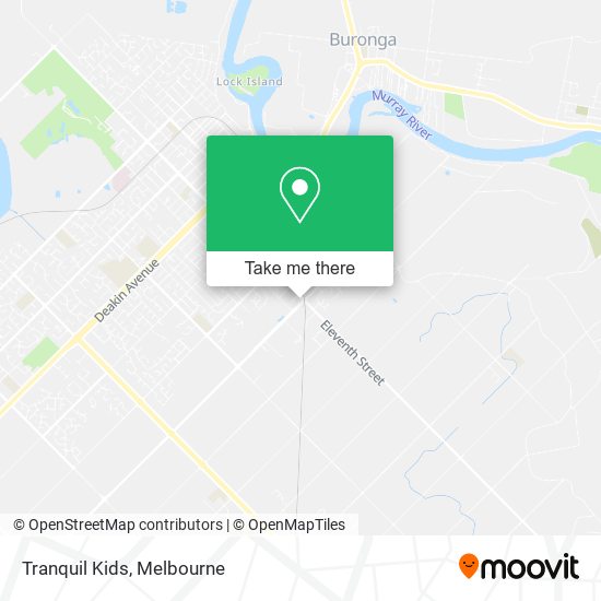 Tranquil Kids map