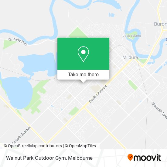 Walnut Park Outdoor Gym map