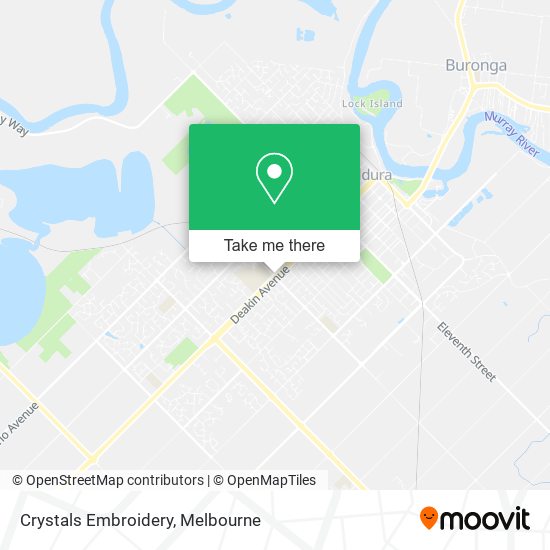 Crystals Embroidery map