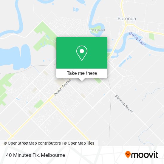 40 Minutes Fix map