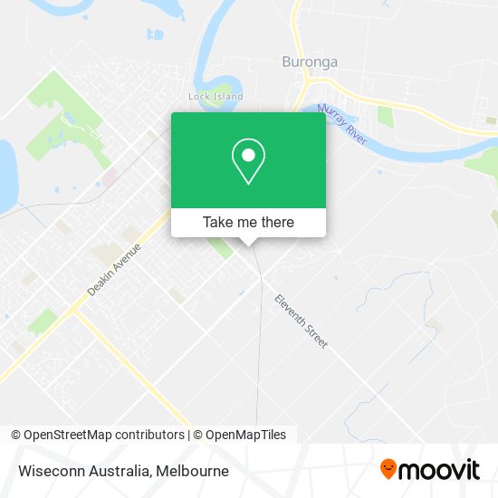 Wiseconn Australia map