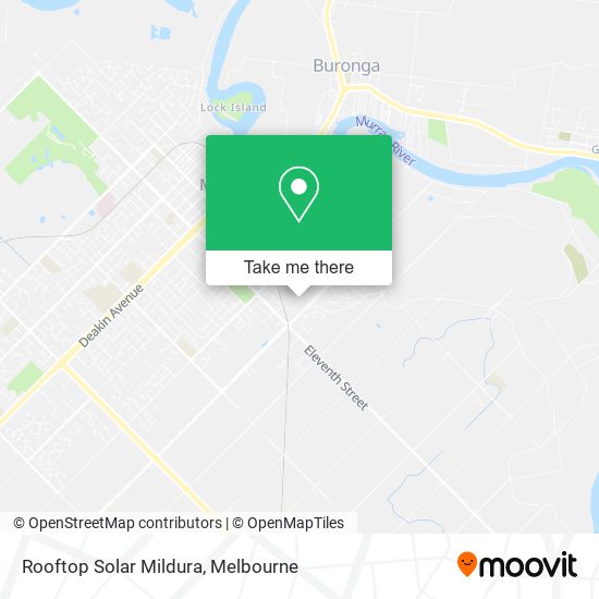 Rooftop Solar Mildura map