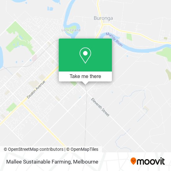 Mallee Sustainable Farming map