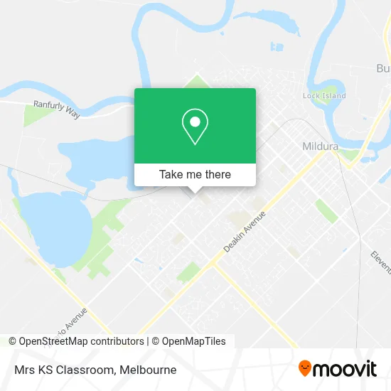 Mapa Mrs KS Classroom