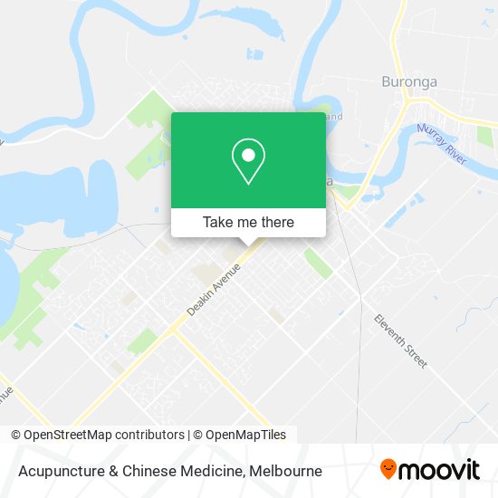 Acupuncture & Chinese Medicine map