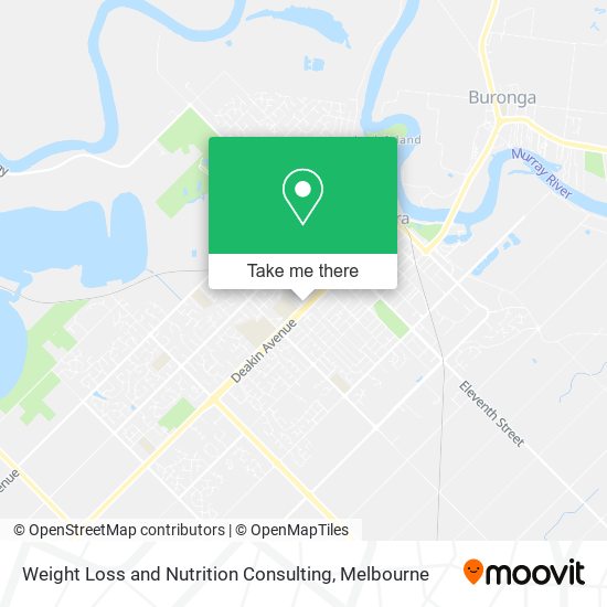 Weight Loss and Nutrition Consulting map
