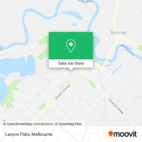 Lanyon Flats map