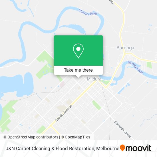J&N Carpet Cleaning & Flood Restoration map
