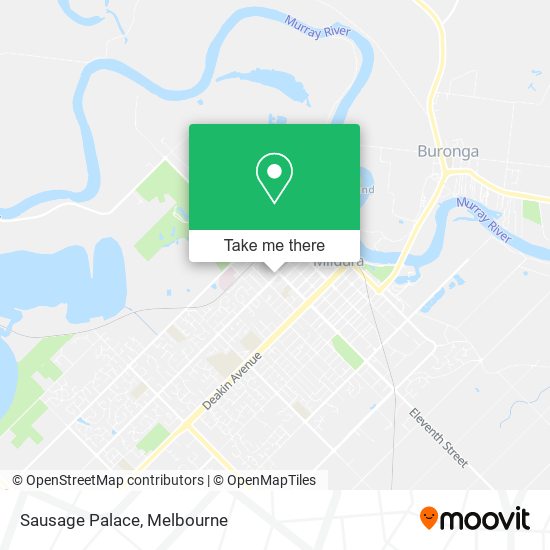 Sausage Palace map