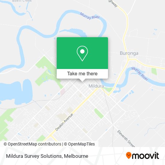 Mildura Survey Solutions map