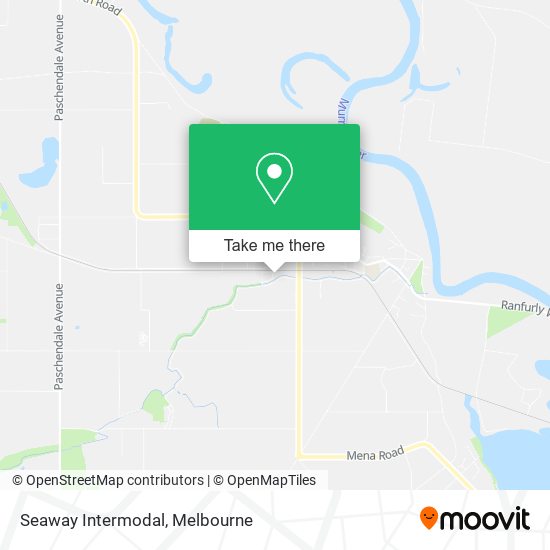 Seaway Intermodal map