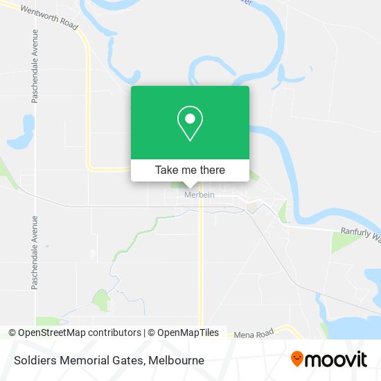 Soldiers Memorial Gates map