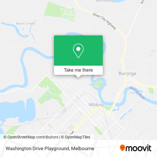 Washington Drive Playground map