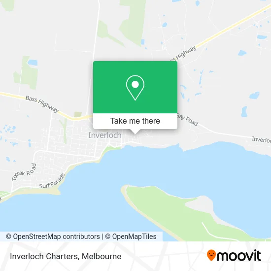 Inverloch Charters map