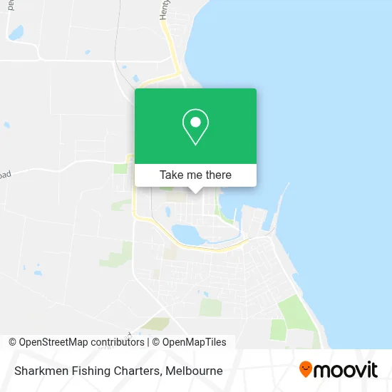 Mapa Sharkmen Fishing Charters